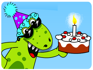 Birthday animated ecard