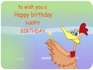 Chicken Birthday