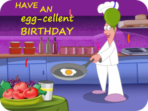 Eggcellant Birthday