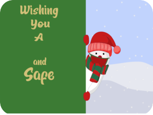 Merry and Safe Christmas