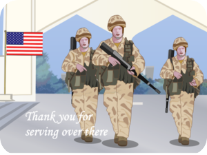 Thank you for serving