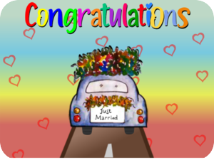 Congrats Just Married