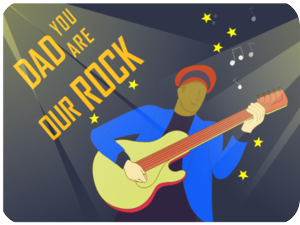 Dad you are our rock