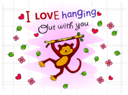 Hanging with you