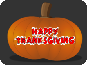 Thanksgiving wishes from far