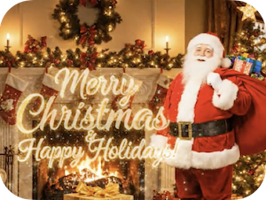 Happy Holidays & Merry Christmas